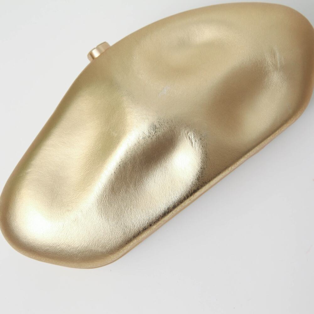 Cult Gaia Caldera Clutch in Gold - Picture 9 of 13